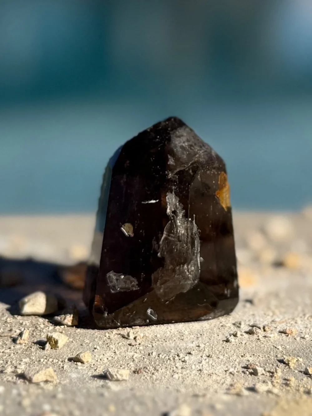 Colorado Dark Smoky Quartz Point Tower